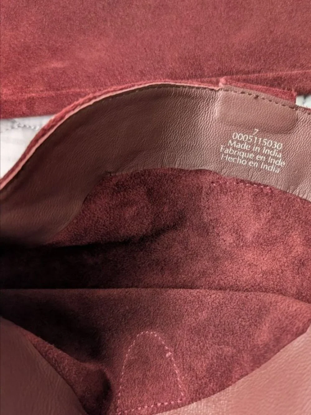 Free People Triple Crown Over The Knee Boots Burgundy Suede Western Size 7 NEW
